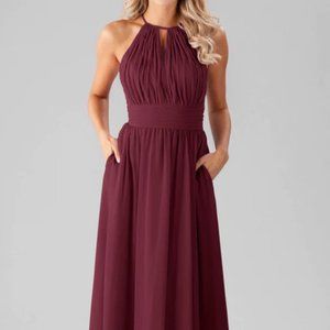 Womens size 10 burgundy gown
